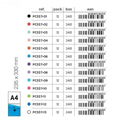 pc537 ENVELOPE FOLDER